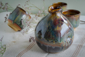 Carafe à saké et Yunomi