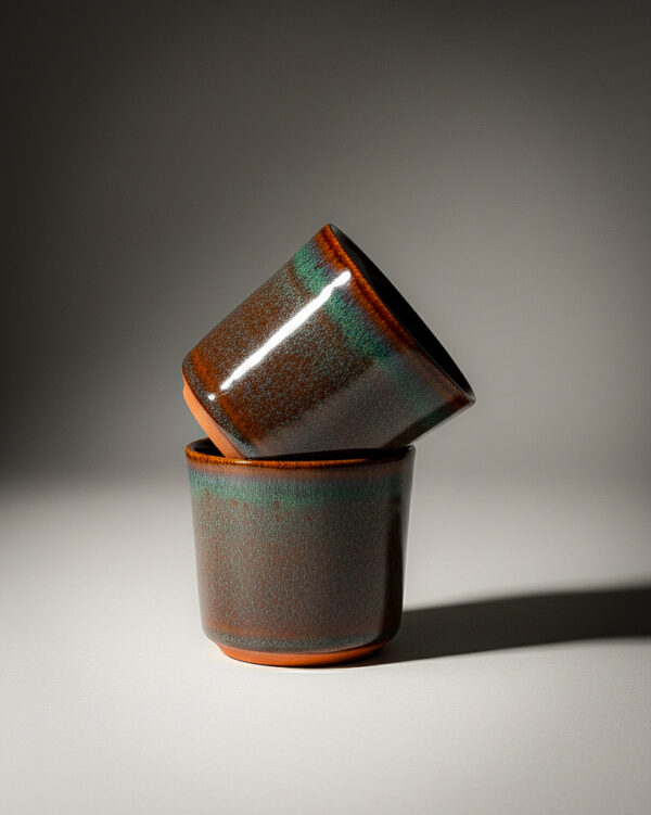 Petits gobelets réalisés par les élèves