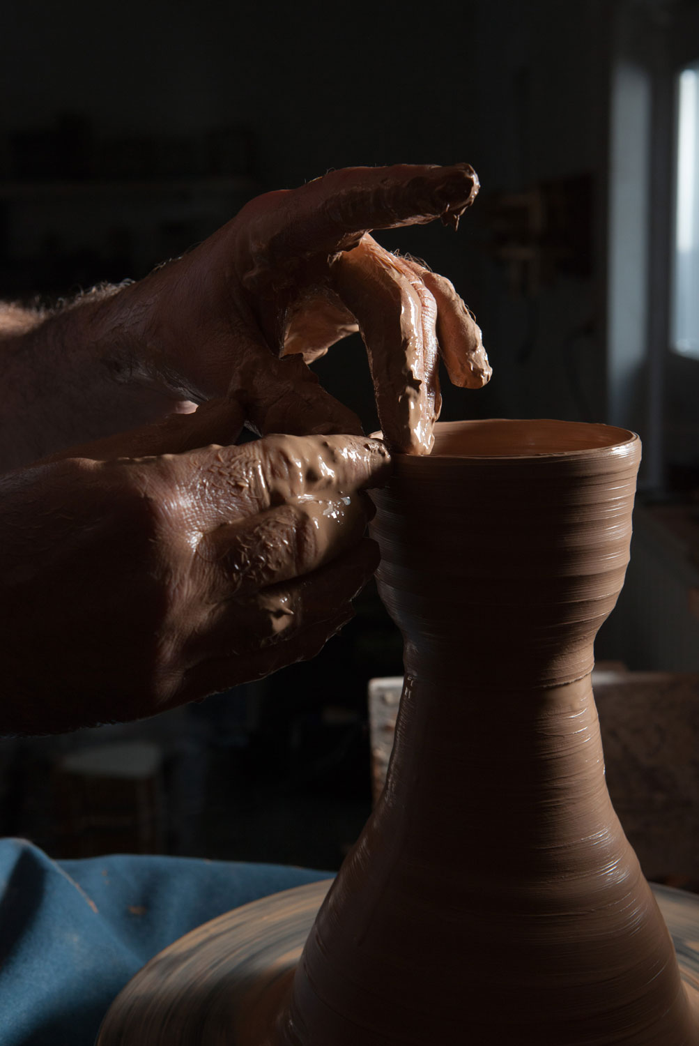 Tournage à la motte