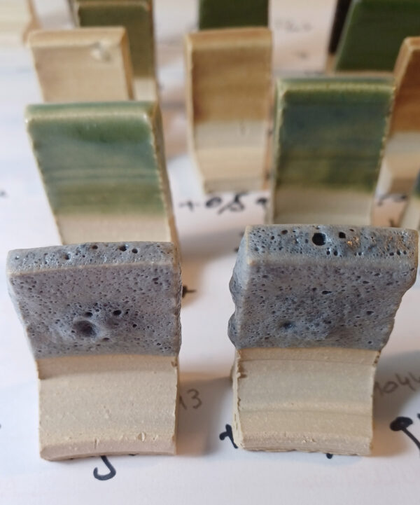 Testeurs émaux effets cratères